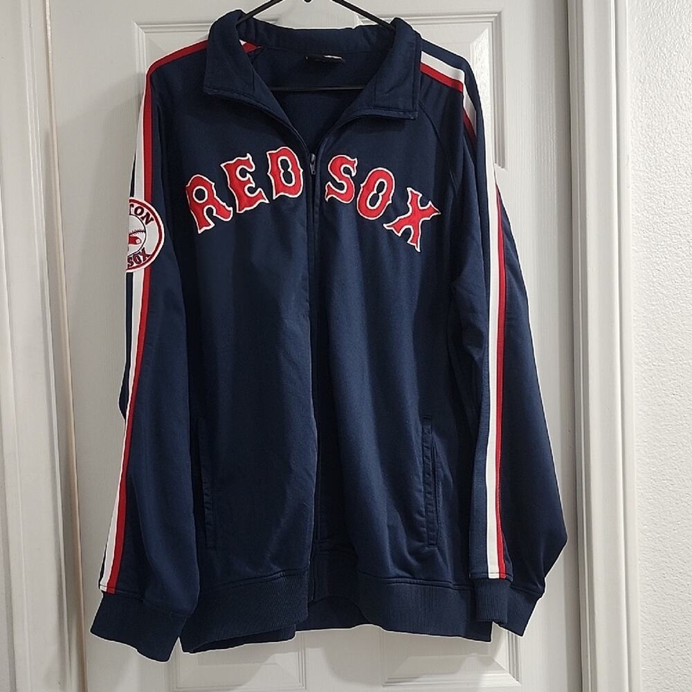 Boston Red Sox Zip Up Jacket By Stitches